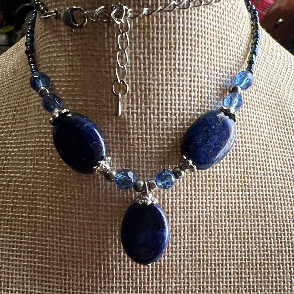 Elegant LAPIS LAZULI Necklace